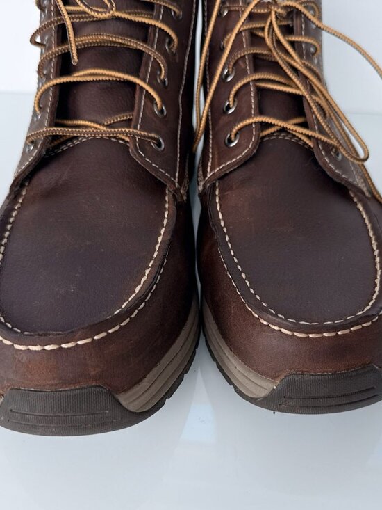 Carhartt Men\'s Work Boots Dark Brown Size US 13 Moc Toe CMX4023 main image 8